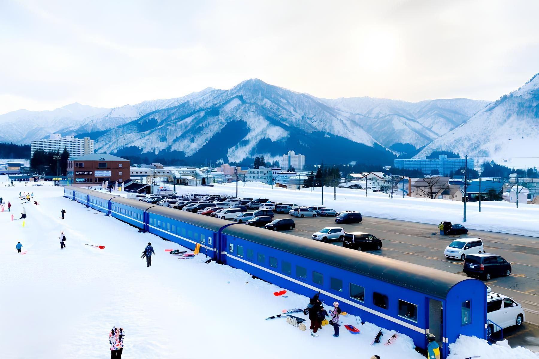 nakasato snow resort 湯澤中里滑雪場